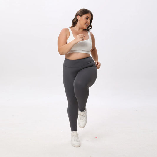 Dark Grey Ambella Plus size Contour leggings