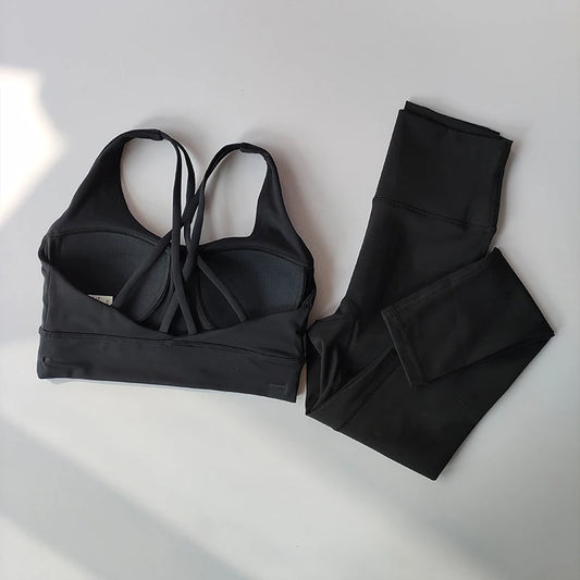 Ambella Activewear Black Gym Set